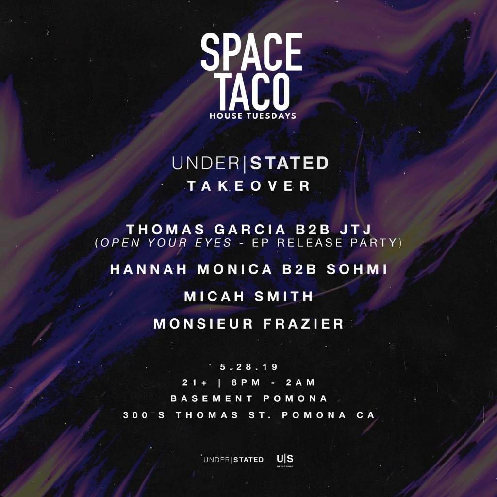 Space Taco House Tuesday's Understated Takeover  - フライヤー表