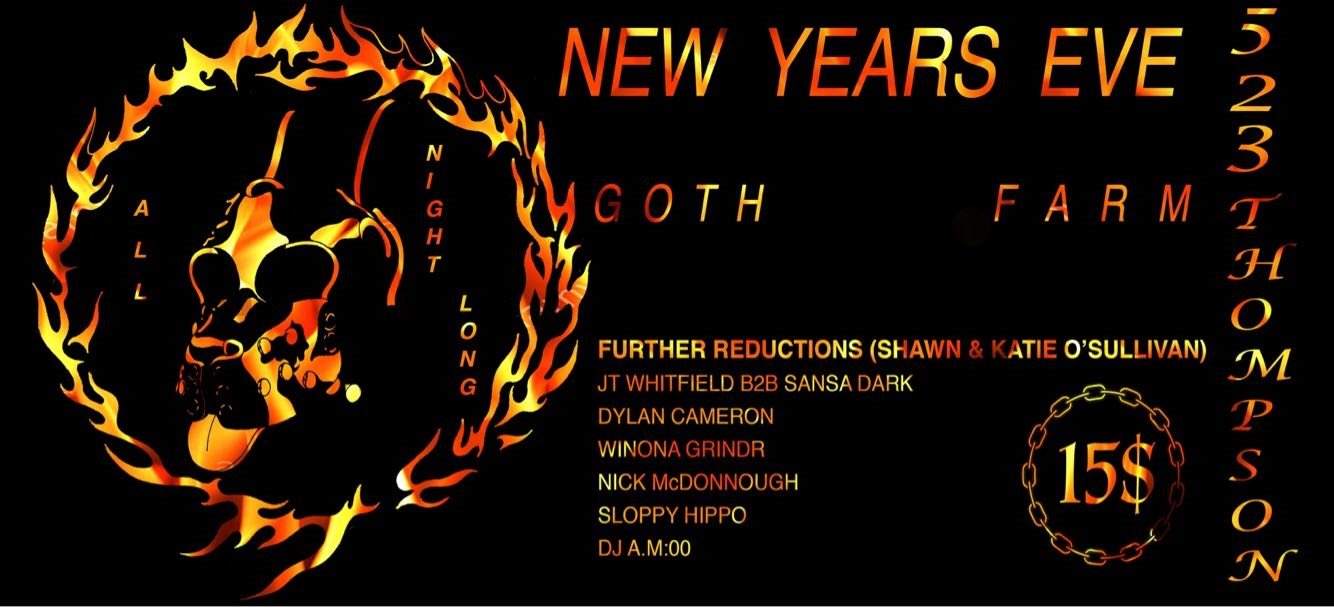 NYE with Further Reductions - フライヤー表