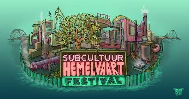 Subcultuur Hemelvaart Festival - Nijmegen - フライヤー表