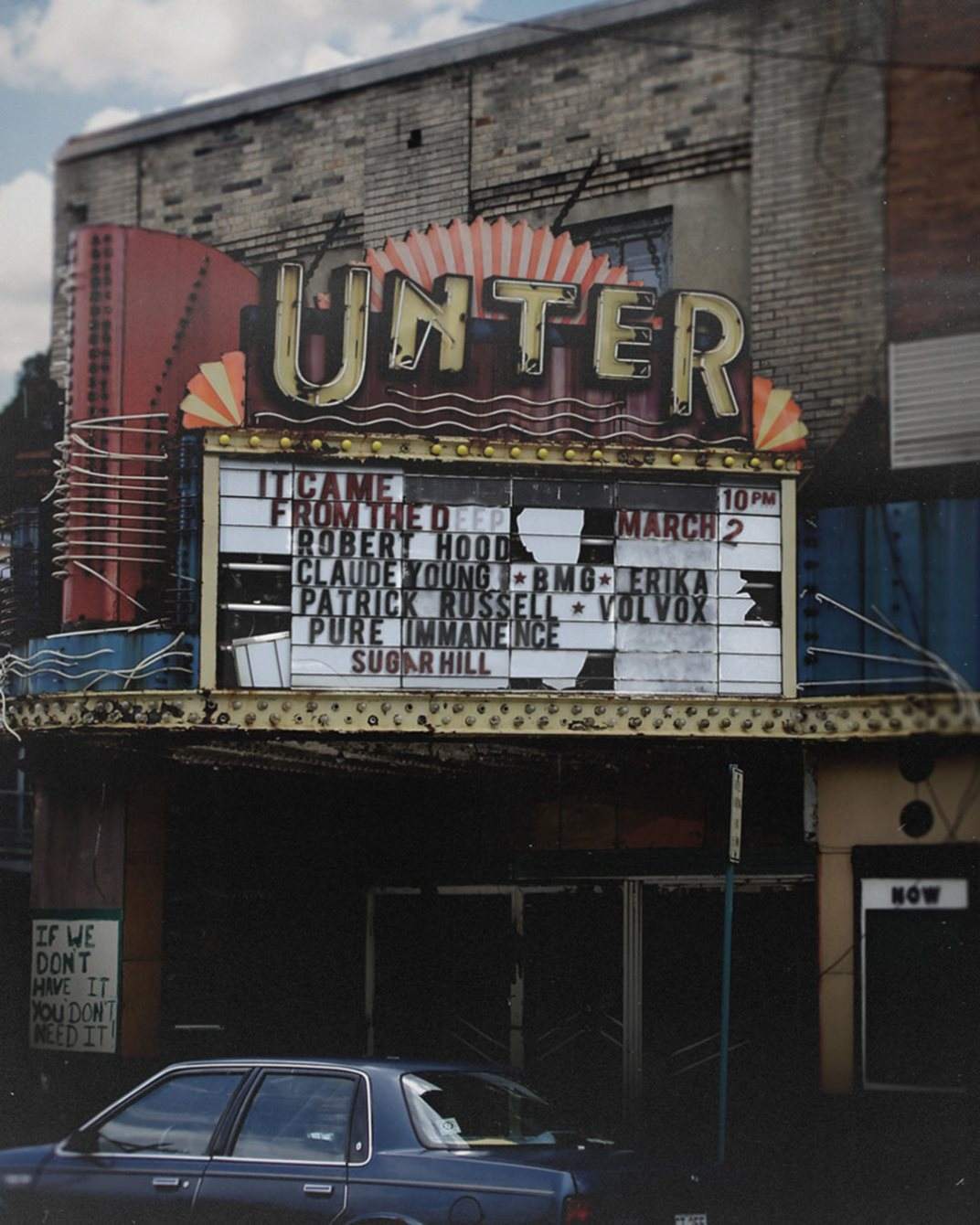 Unter: It Came From The D at Sugar Hill Disco, New York