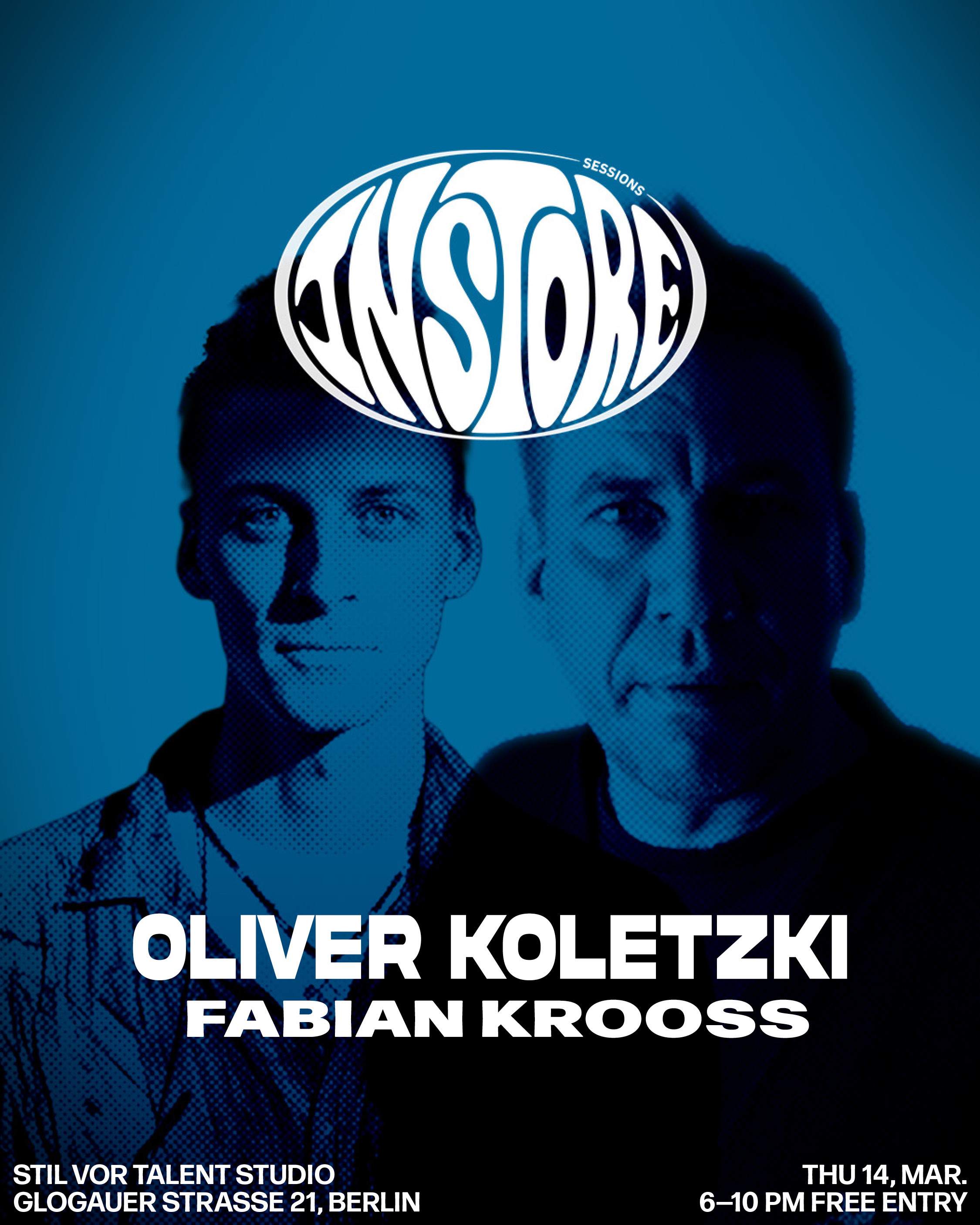 Stil vor Talent Instore with Oliver Koletzki / FREE - フライヤー表
