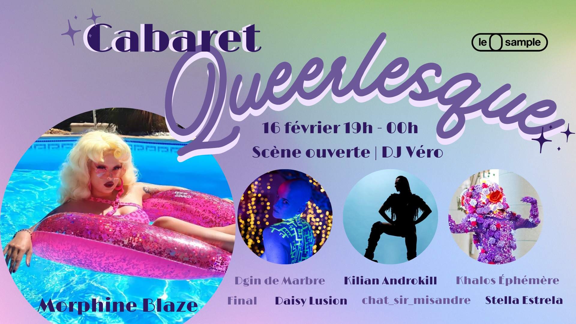 Cabaret Queerlesque at Le Sample, Paris