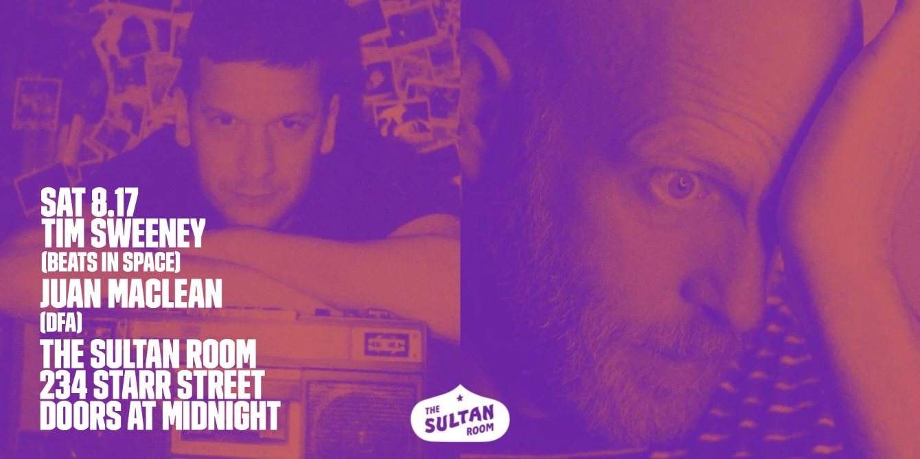 All Night with Tim Sweeney (Beats In Space) + Juan Maclean (DFA) - Página frontal
