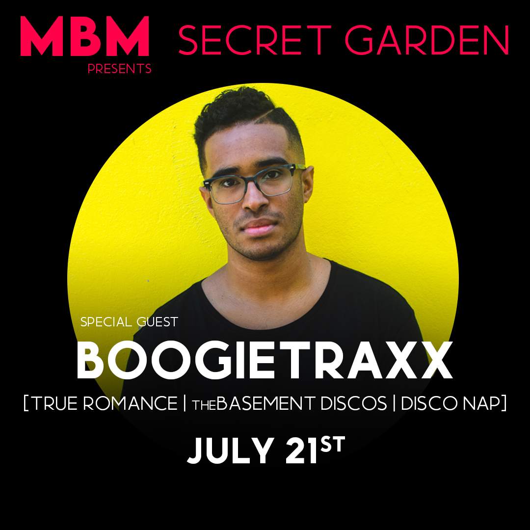 MBM // Secret Garden with Boogietraxx, Brett Johnson, Brother Pate - Página frontal
