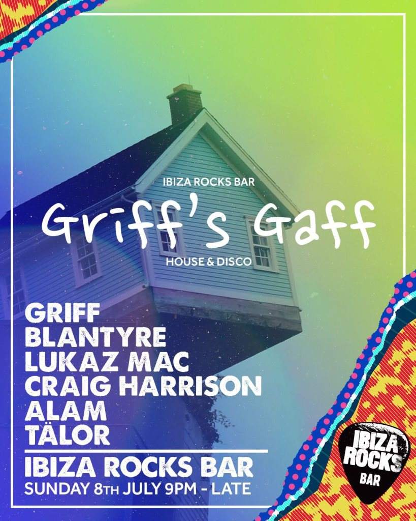 Griff's Gaff - フライヤー表