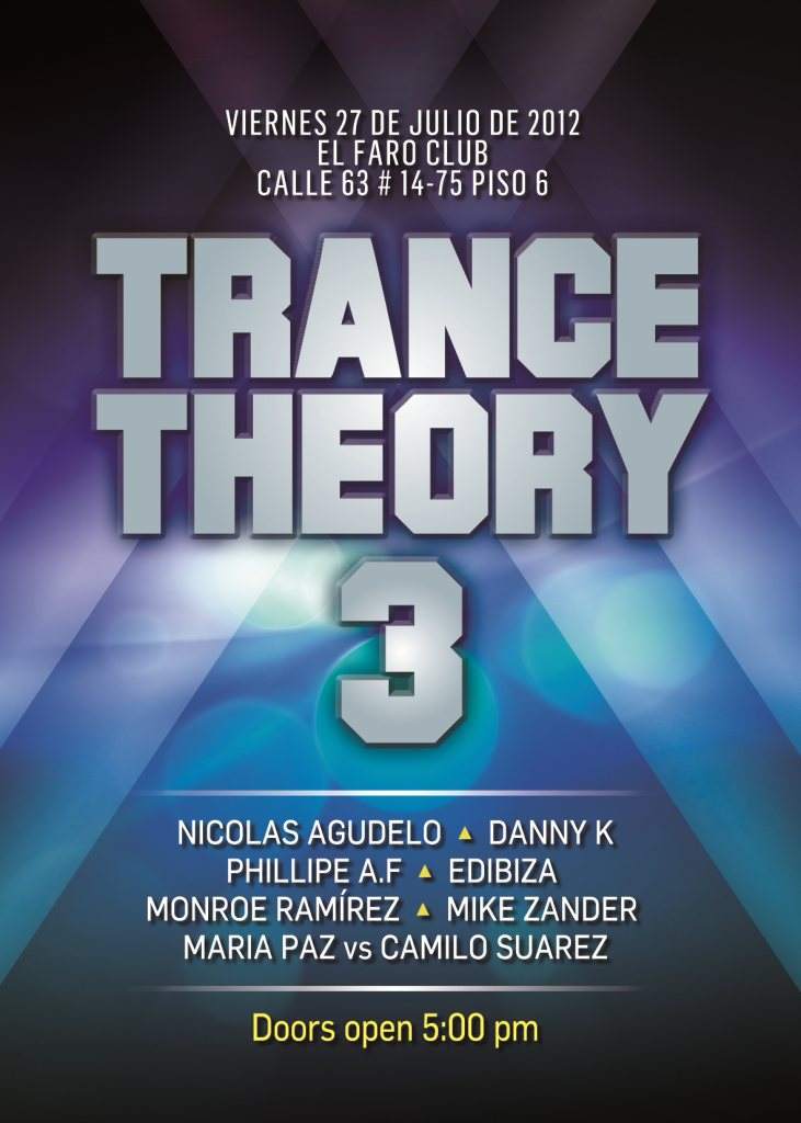 Trance Theory - Episode Three - Página frontal
