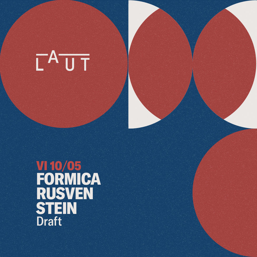 formica + Rusven + Stein [Draft] - フライヤー表