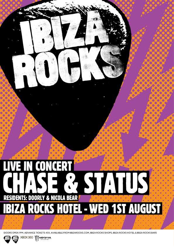 Ibiza Rocks with Chase & Status Live / Dot Rotten - Página frontal