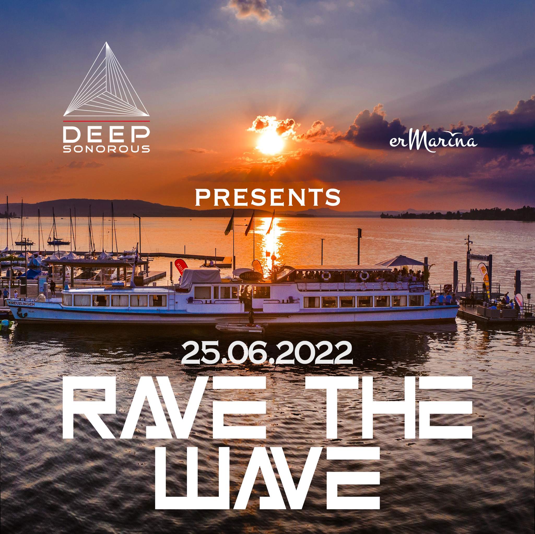 RAVE THE WAVE - フライヤー表
