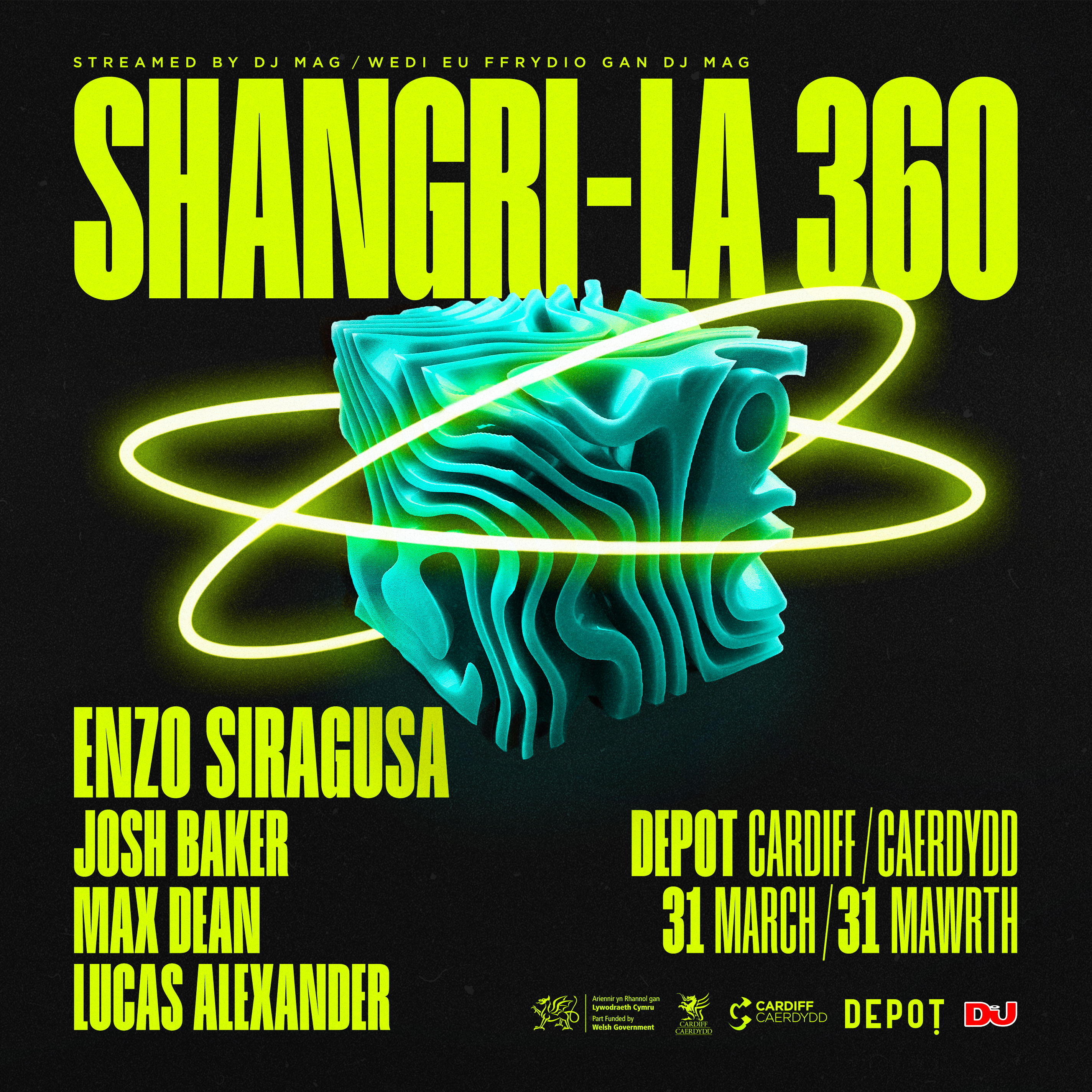 Shangri-La 360 with Enzo Siragusa - フライヤー表