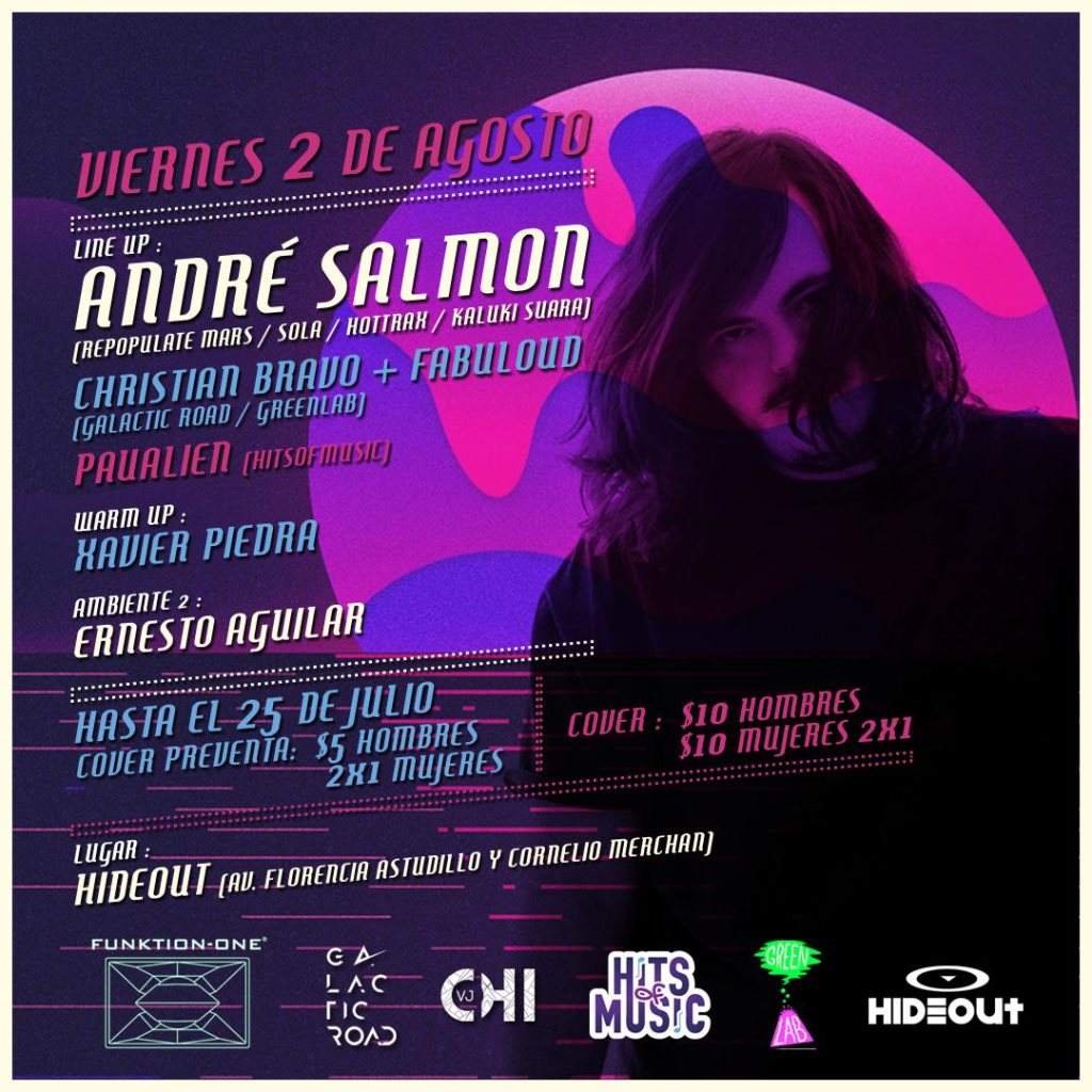Hits Of Music: Andre Salmón - Cuenca - Página trasera