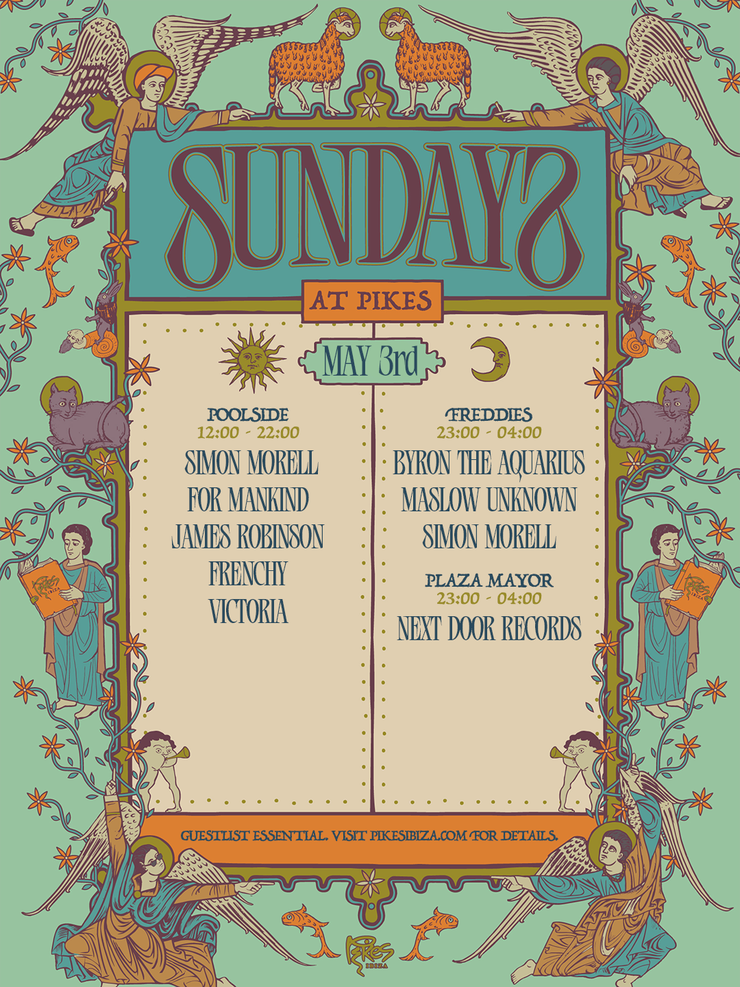 Sunday at Pikes
