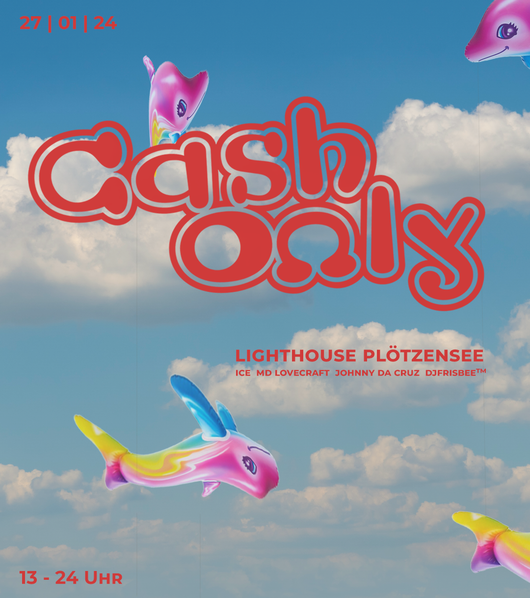 cash only [daytime] - フライヤー表