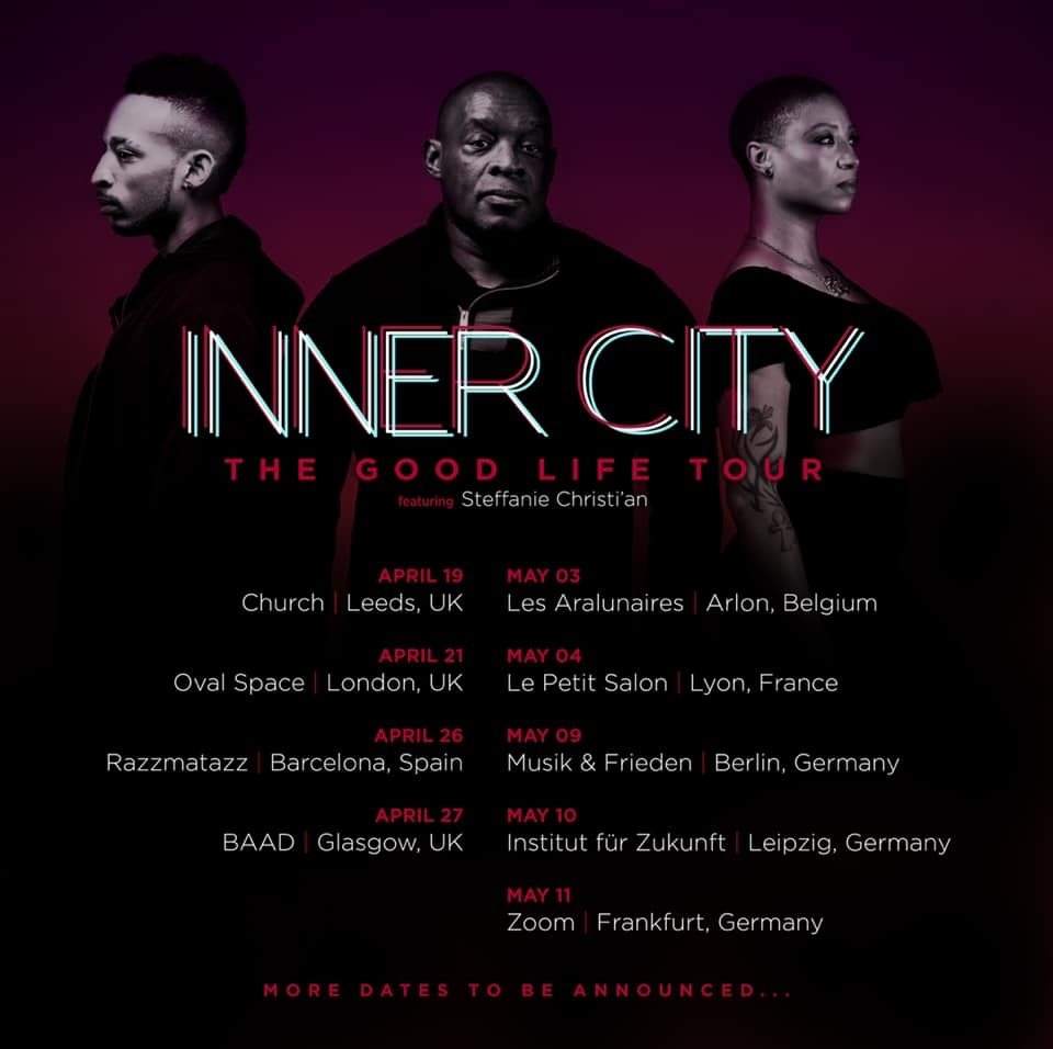 Inner City Live: The Good Life Tour - Página frontal
