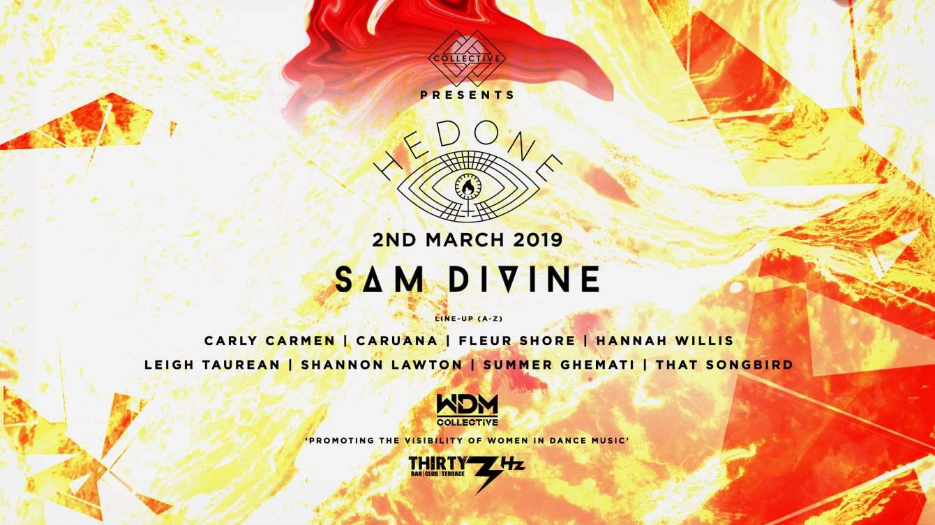 Collective presents: Hedone with Sam Divine - Página frontal
