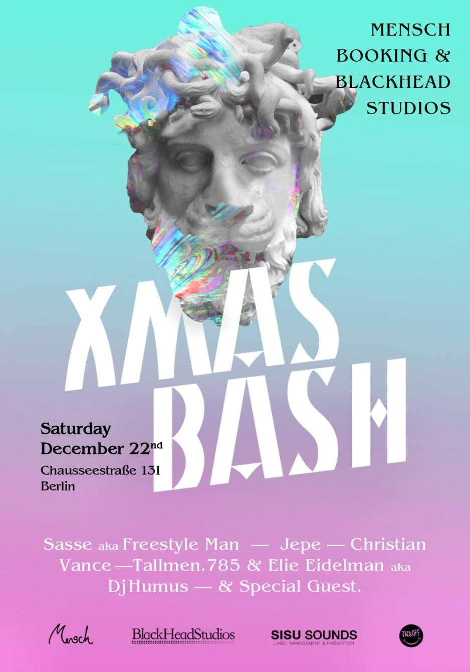 Mensch & Blackhead Studio's Christmas Bash - Página frontal