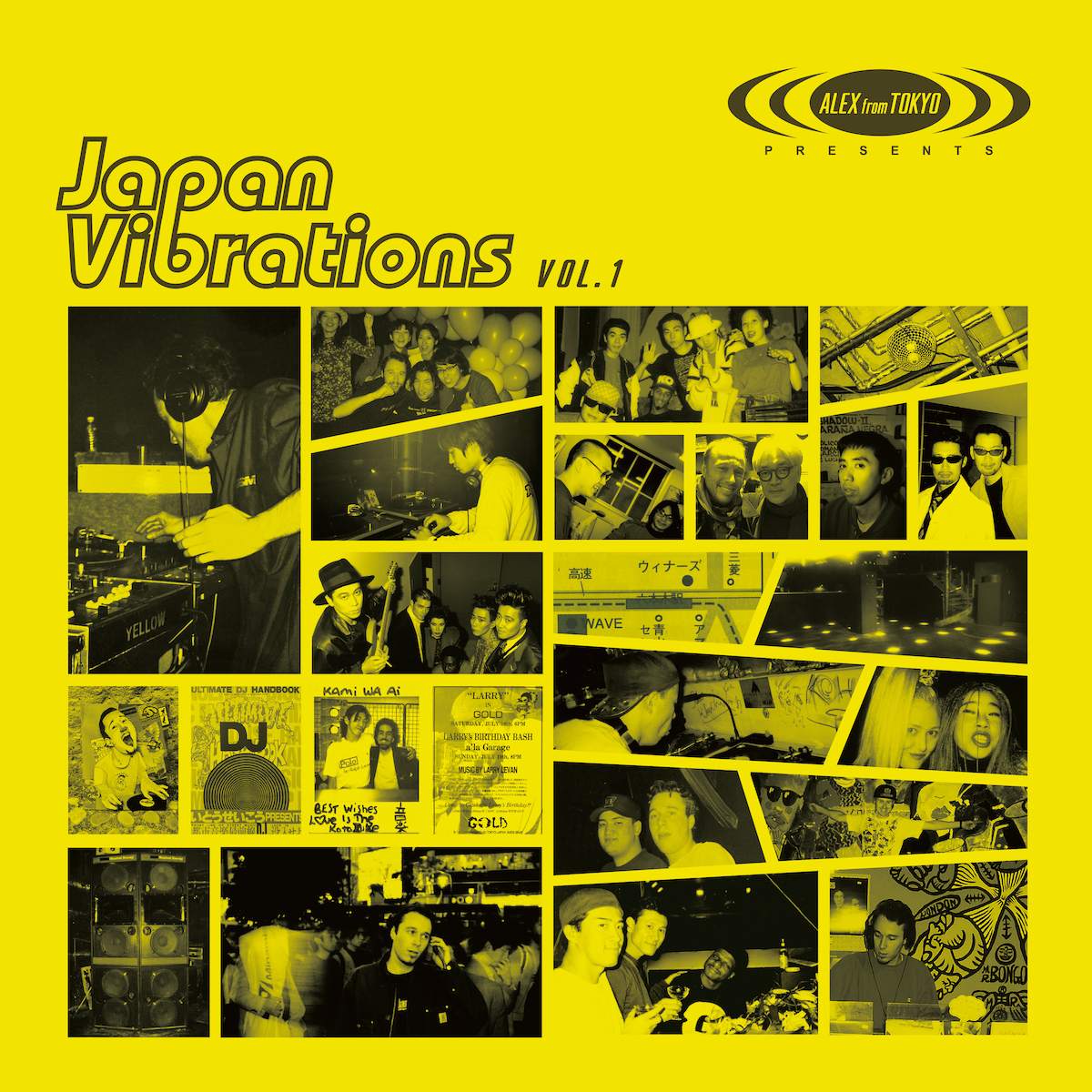 Alex From Tokyo presents Japan Vibrations - フライヤー表