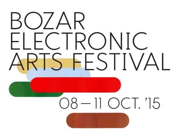 Bozar Electronic Arts Festival 2015 - Página frontal