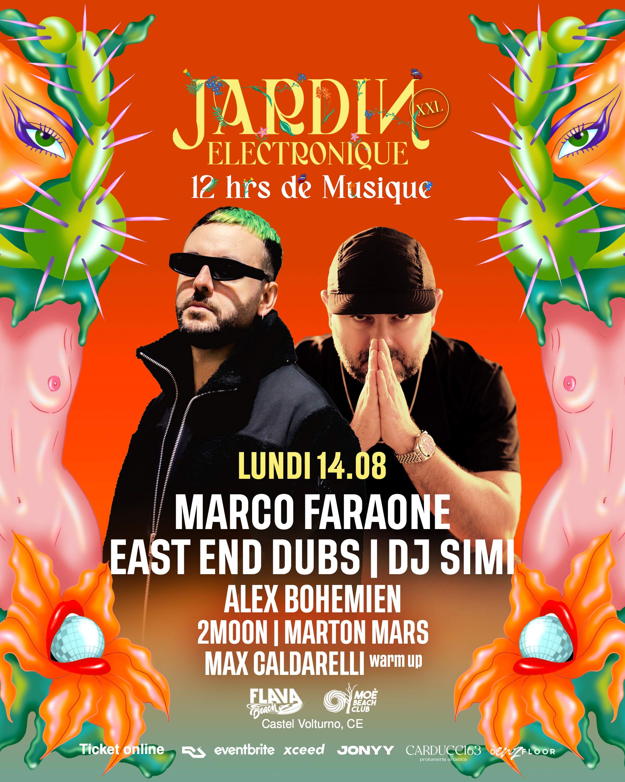 Jardin Electronique XXL with Marco Faraone - East End Dubs - Página frontal