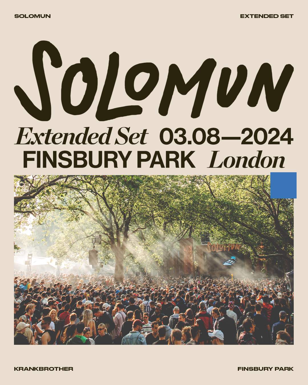 krankbrother presents: Solomun (Extended Set) - フライヤー表