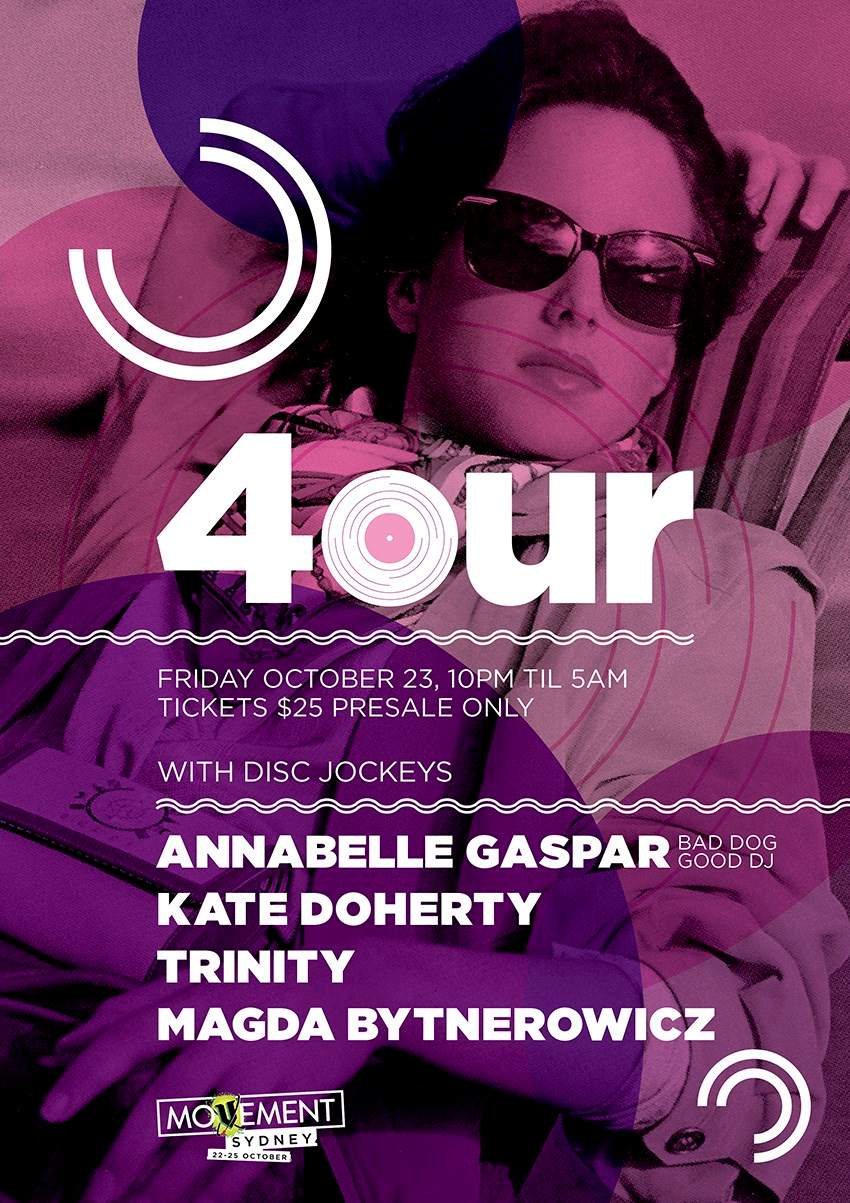 4our presents Anabelle Gaspar, Kate Doherty, Trinity, Magda Bytnerowicz - Página frontal