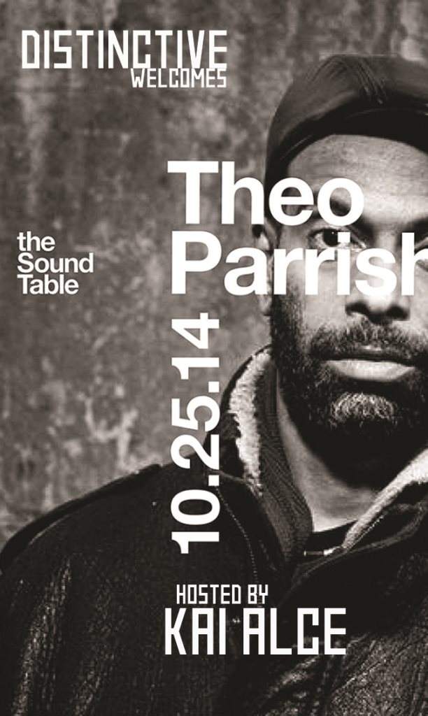 Distinctive Welcomes Theo Parrish - Página trasera