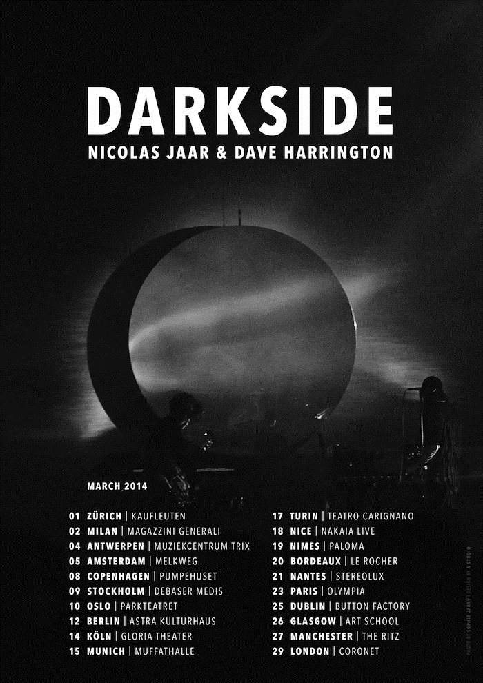 Darkside - フライヤー表