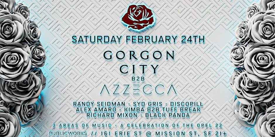 Gorgon City, Azzecca & More - フライヤー表