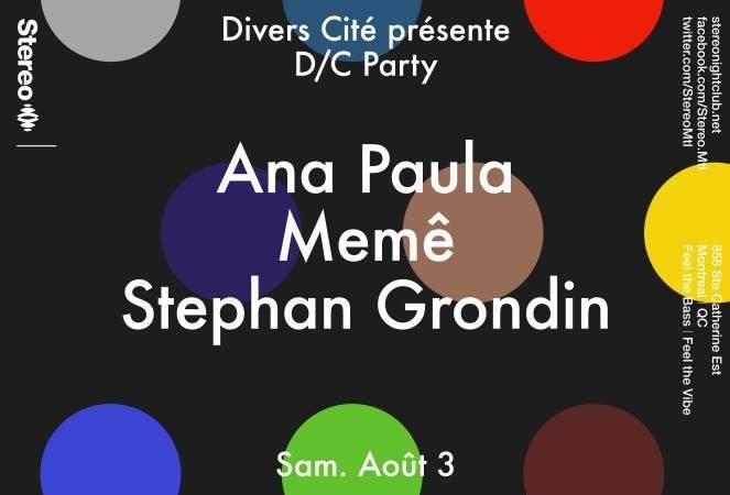 Divers/Cité 2013 - D/C Party - Página frontal