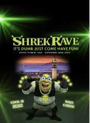 Shrek Rave Live - Página frontal