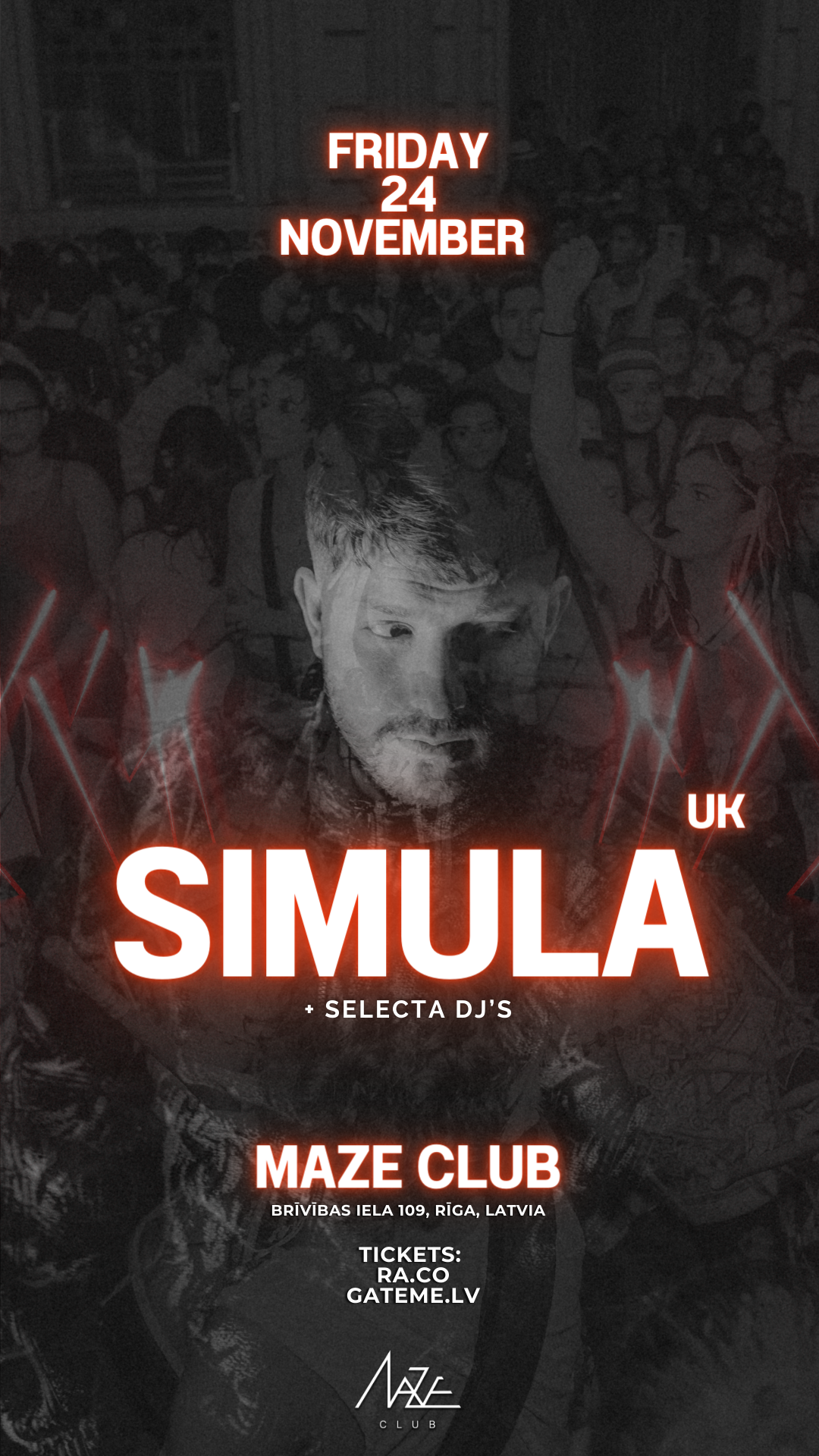 SIMULA (UK) a Maze, Riga