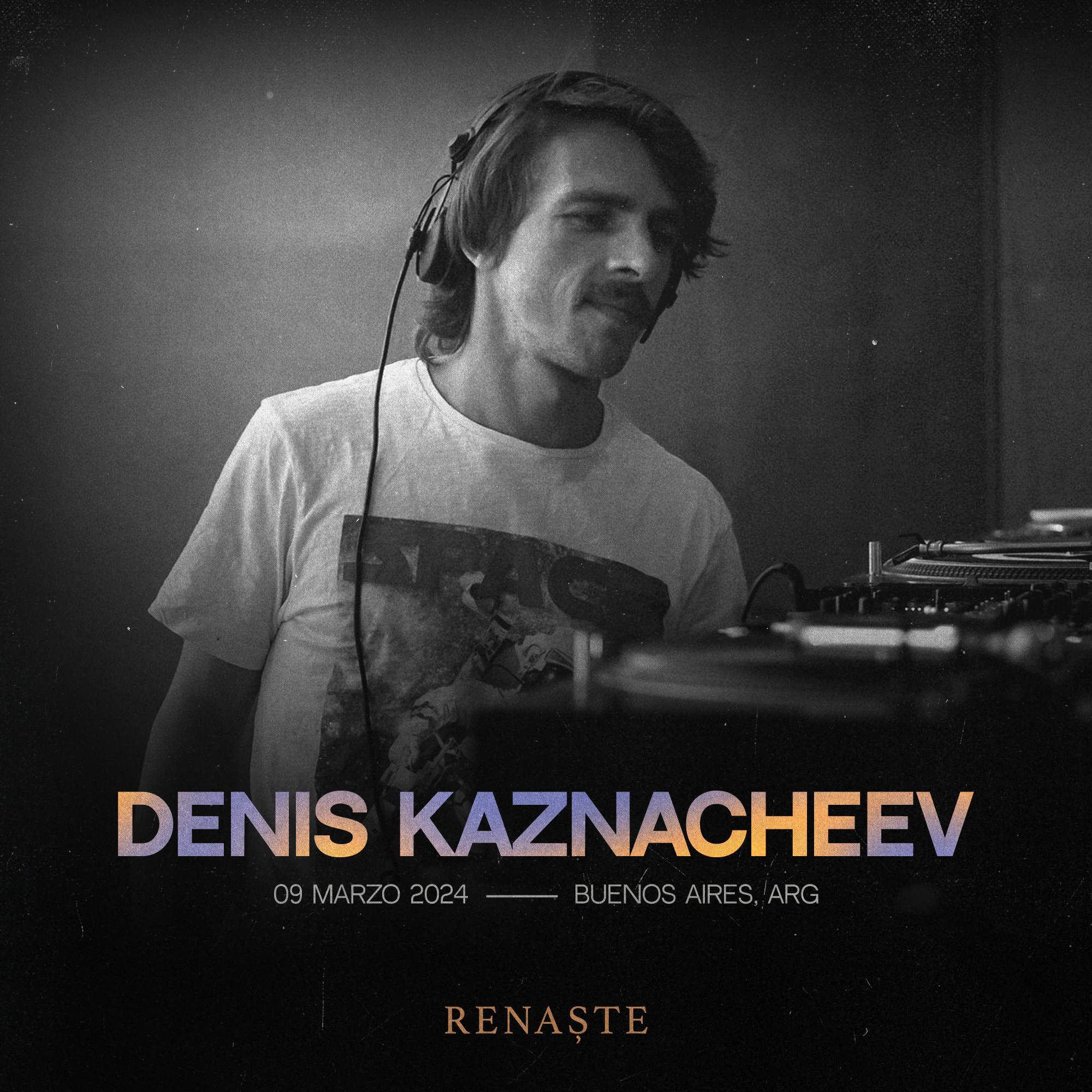 Renaste 5th anniversary with Denis Kaznacheev - フライヤー裏