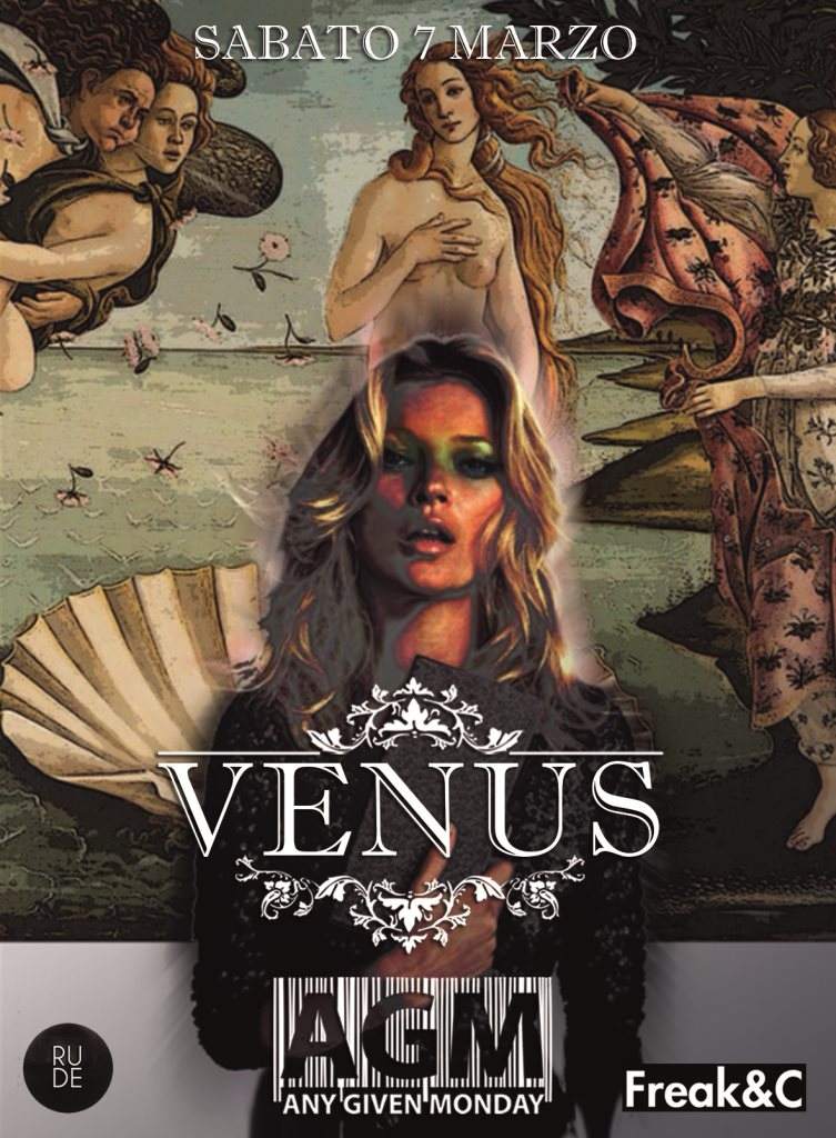 AGM presents Venus - フライヤー表