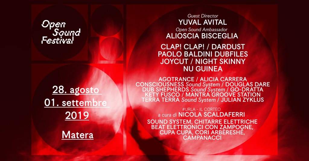 Open Sound Festival - Matera - Página frontal