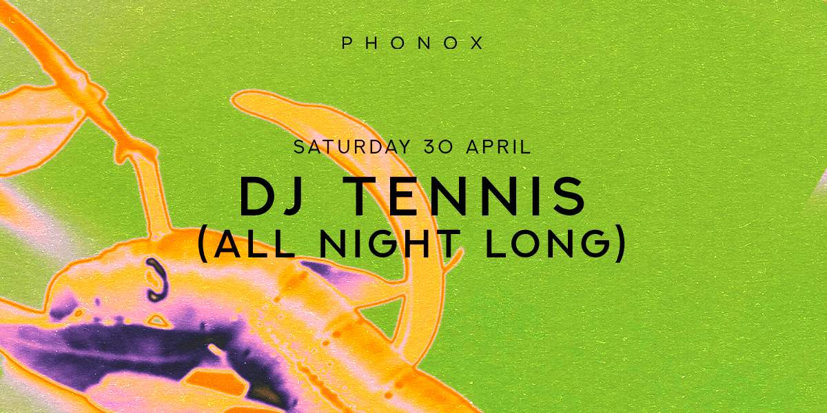 DJ Tennis (all night long) - Página frontal