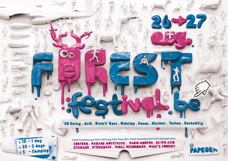Forest Festival 2011 - Friday - フライヤー表