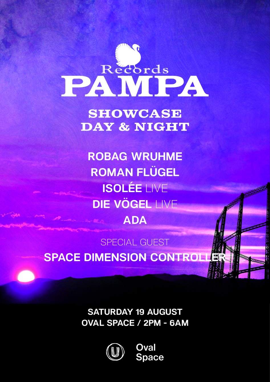 Unleash x Pampa Records Day & Night: Tickets on the Door - Página frontal