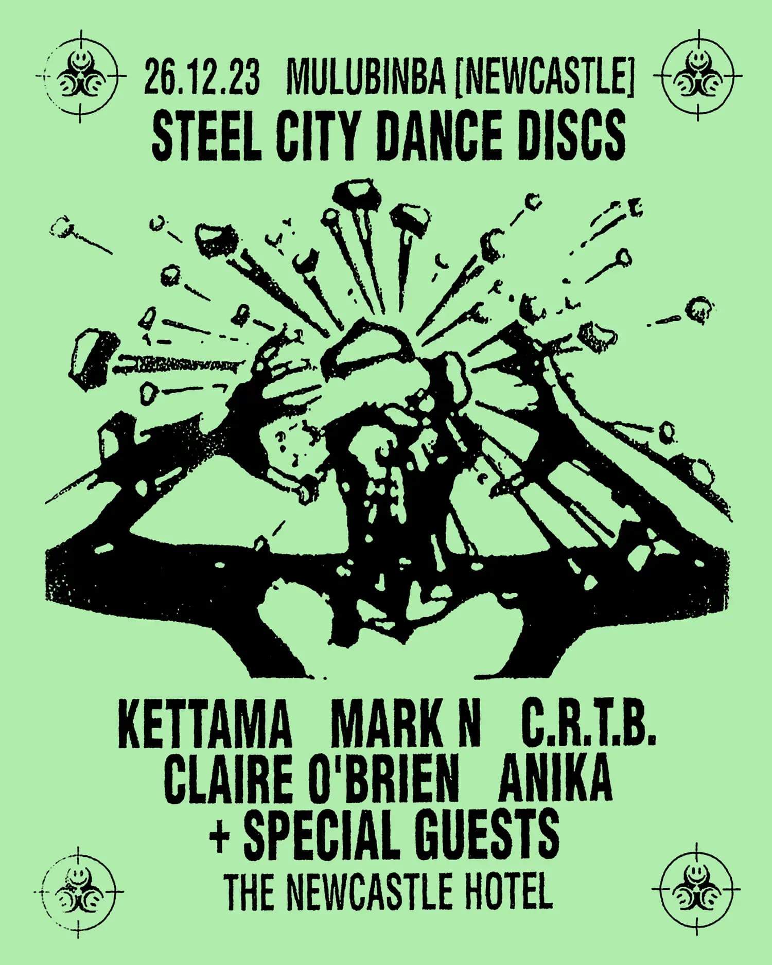 Steel City Dance Discs with KETTAMA + Mark N, Special Guest b2b C.R.T.B - Página frontal