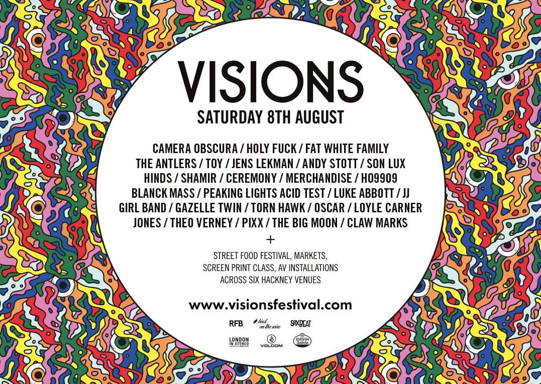 Visions Festival 2015 - Página frontal
