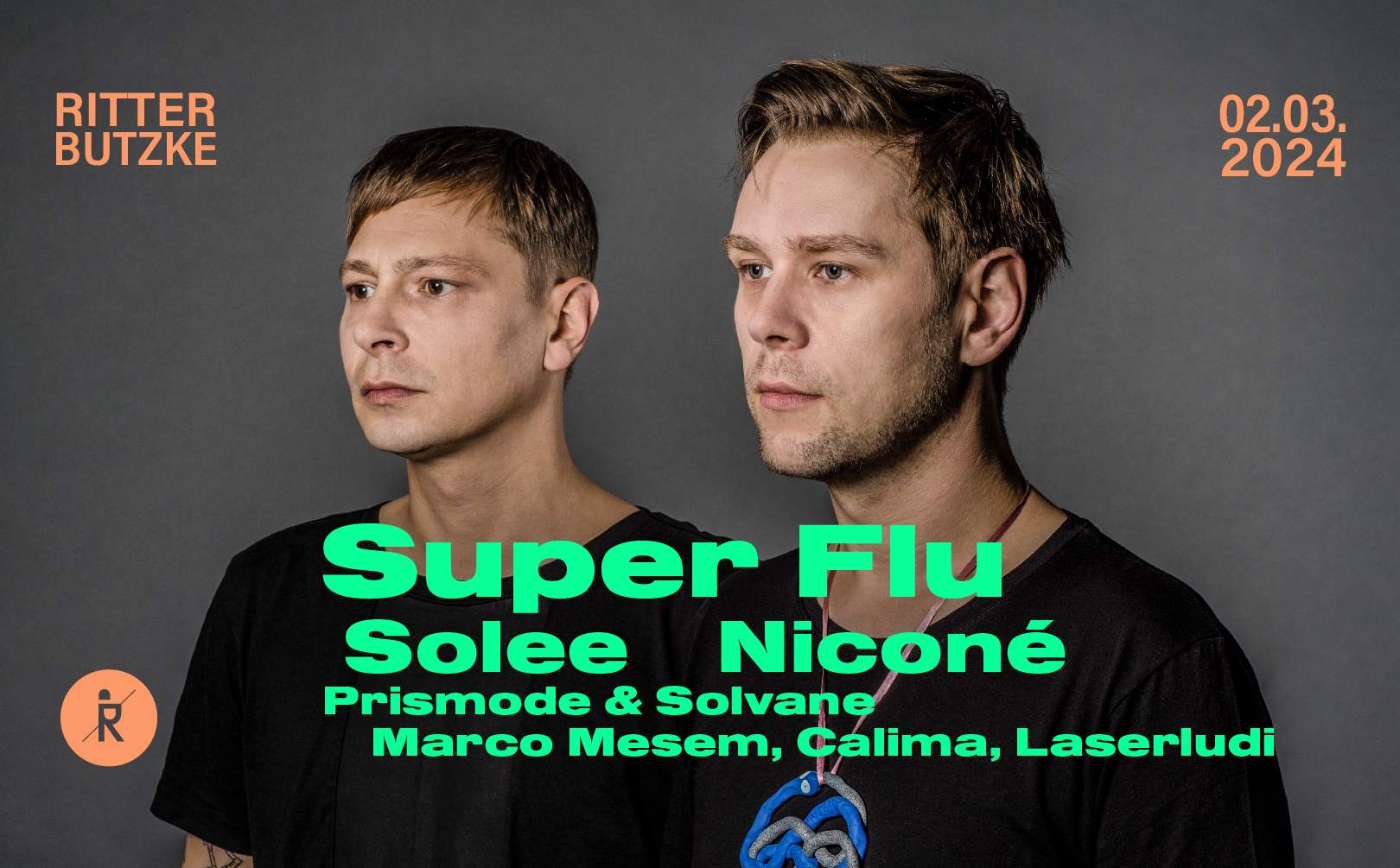 Super Flu & Solee - フライヤー表