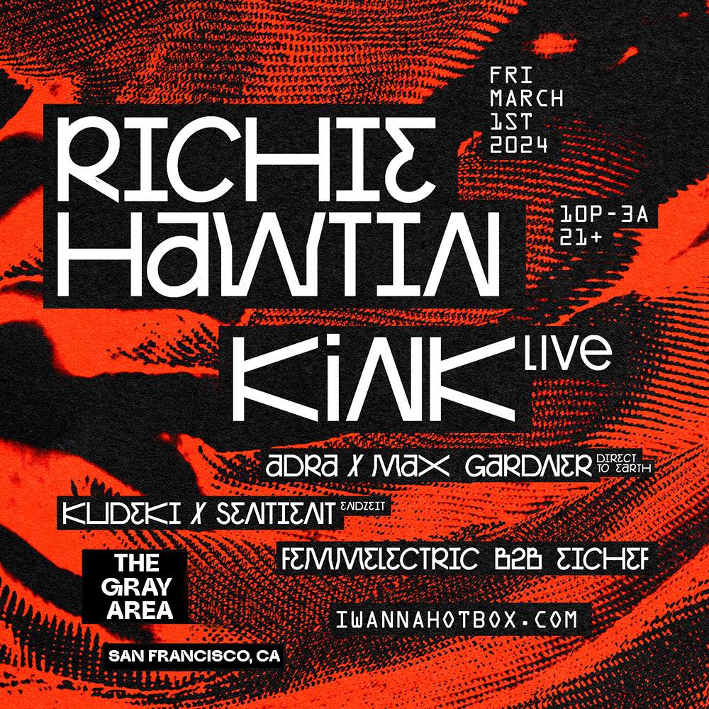 Richie Hawtin + KiNK live - Página frontal