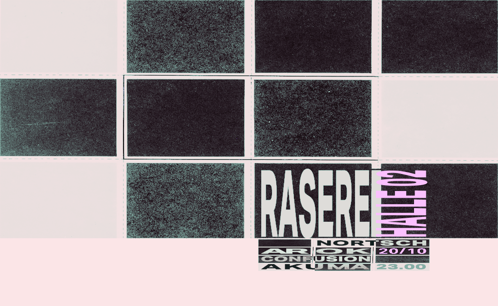 Raserei - フライヤー表