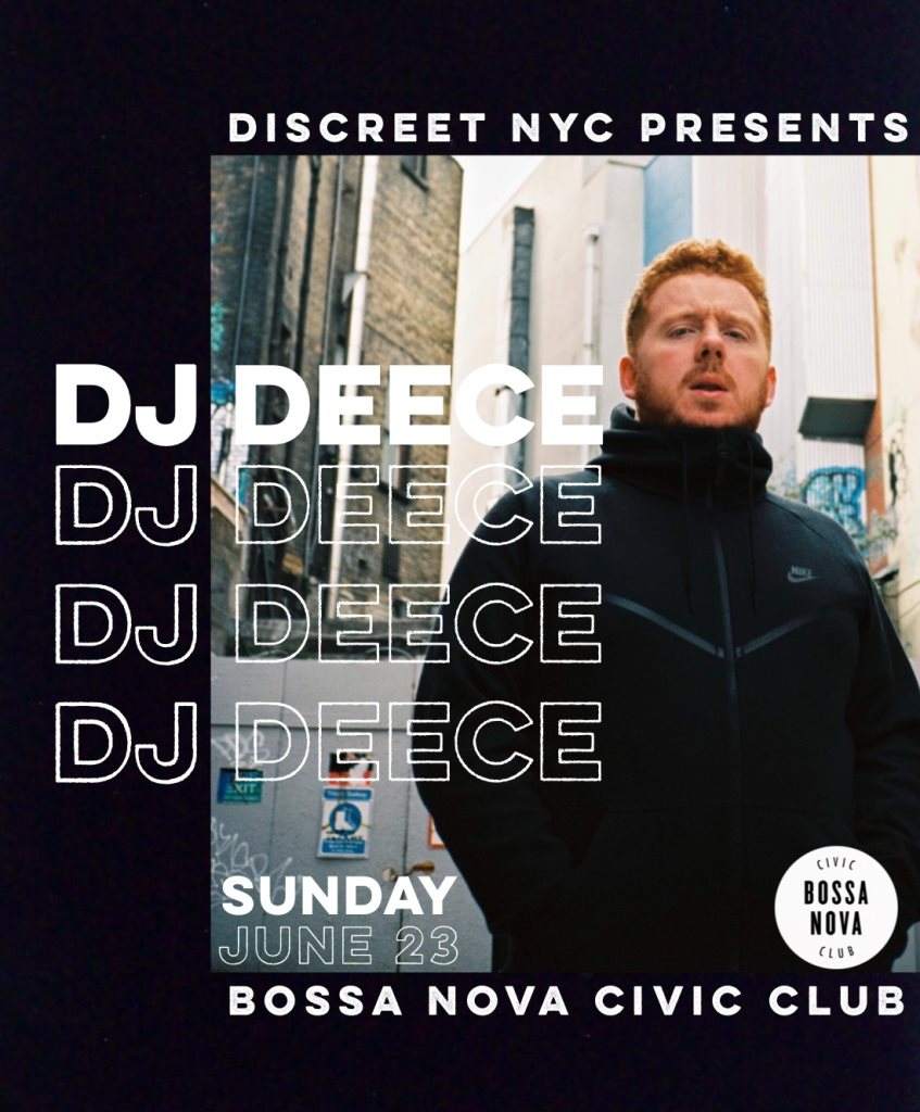 Discreet NYC: DJ Deece - Página frontal