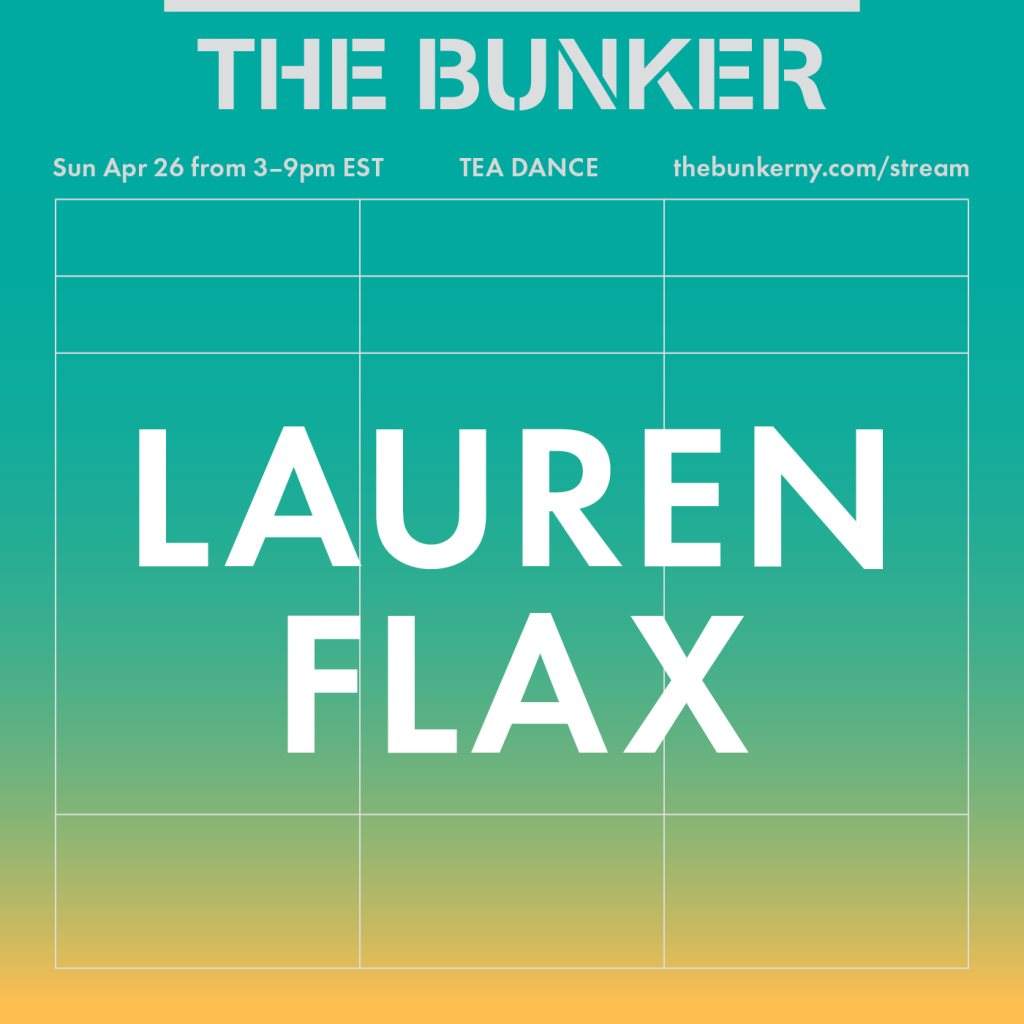 The Bunker Stream Tea Dance with Lauren Flax - Página trasera