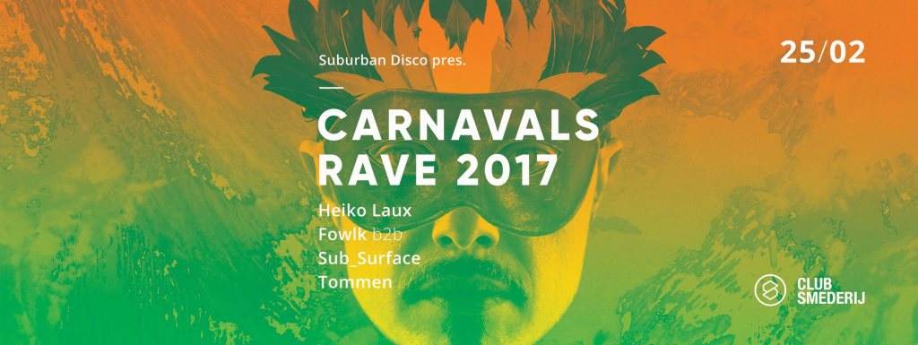 Suburban Disco Pres. Carnavalsrave 2017 - Página frontal