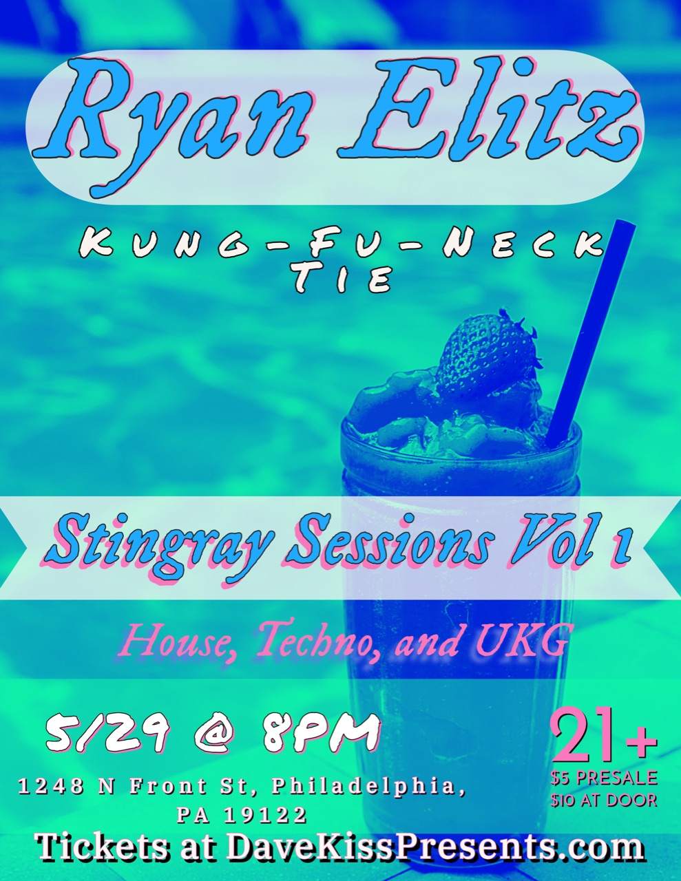 Stingray Sessions Vol 1 with Ryan Elitz - Página frontal
