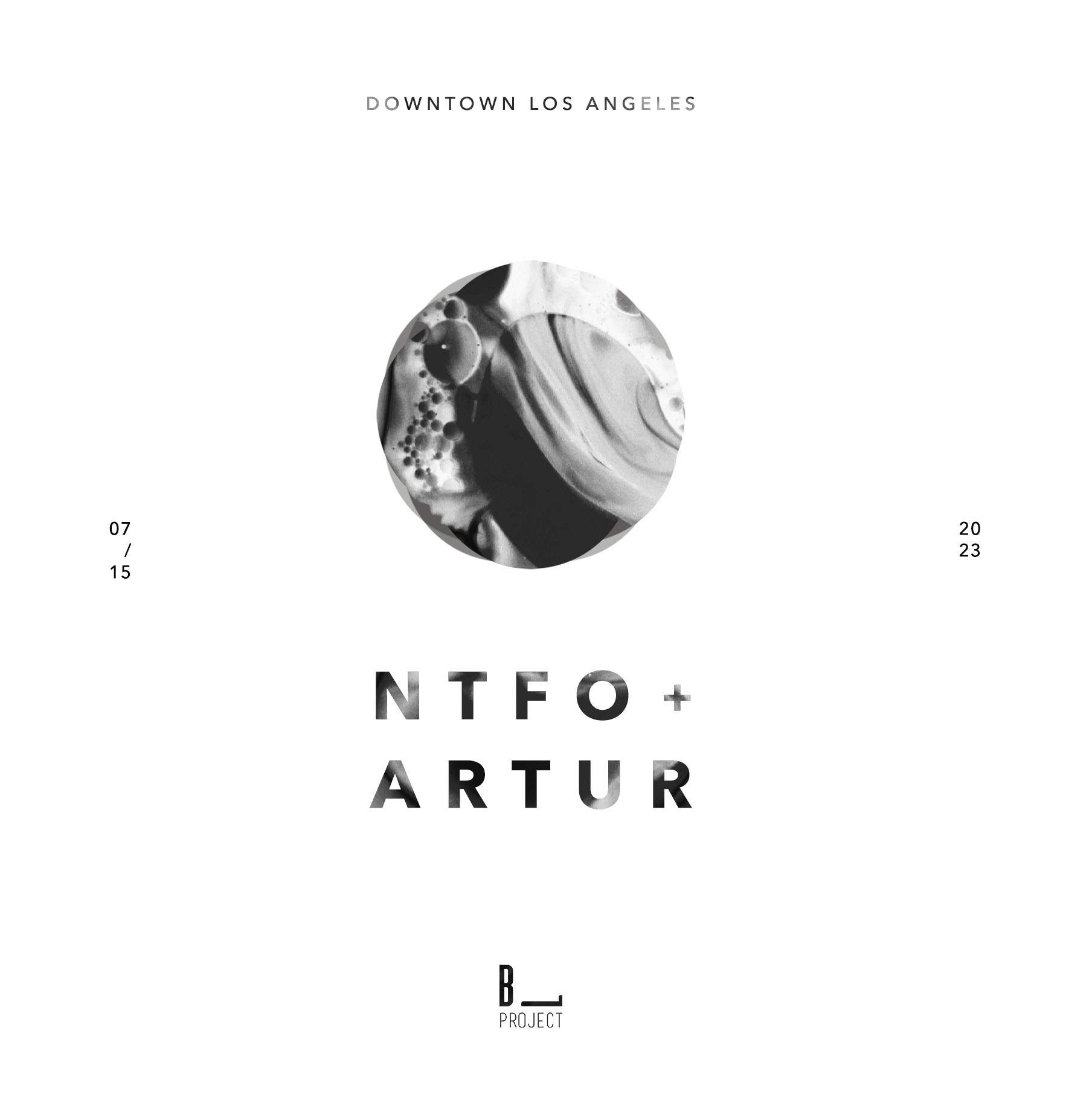 Borderless Project: NTFO [RO] + Artur - フライヤー表
