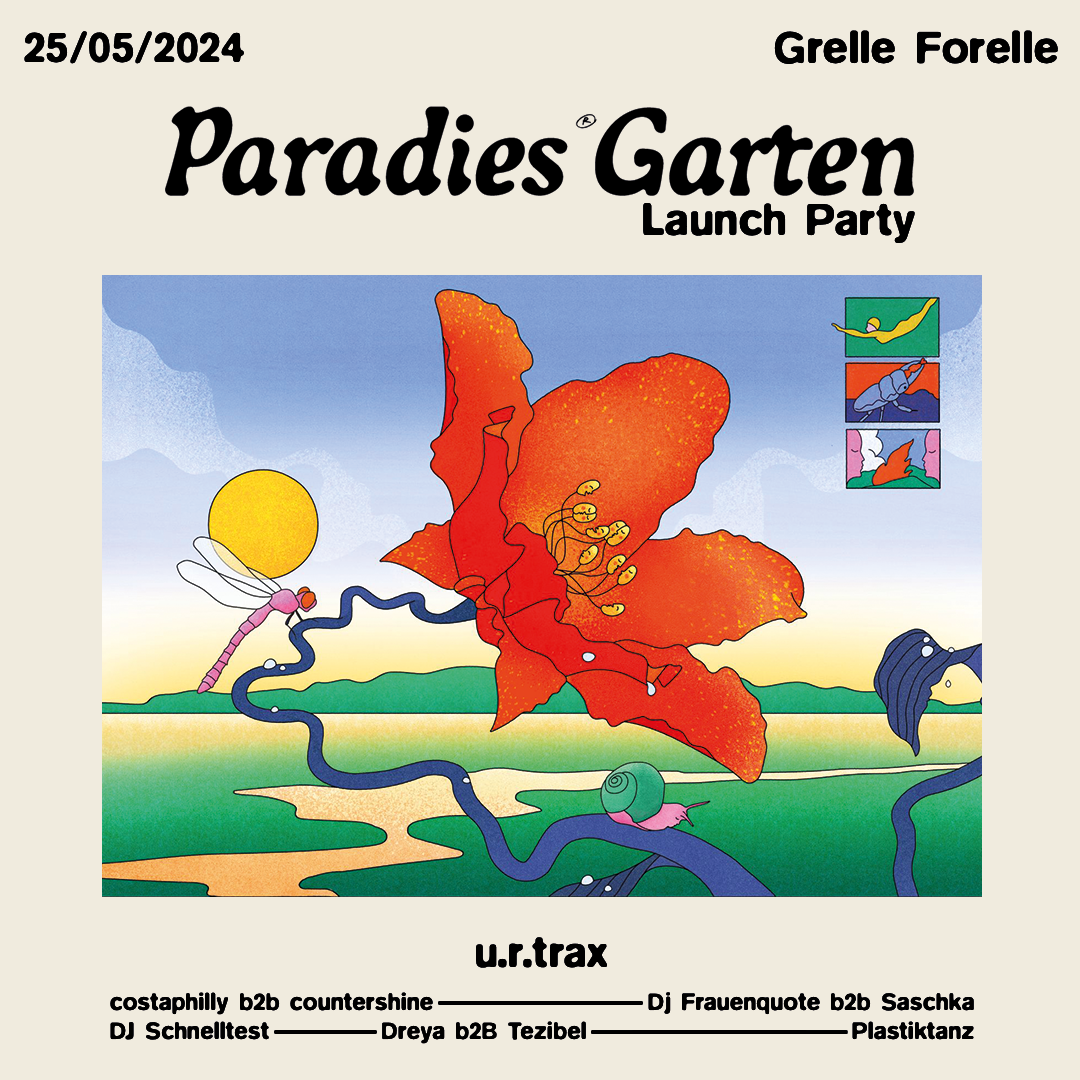 Paradies Garten Launch Party - Página frontal