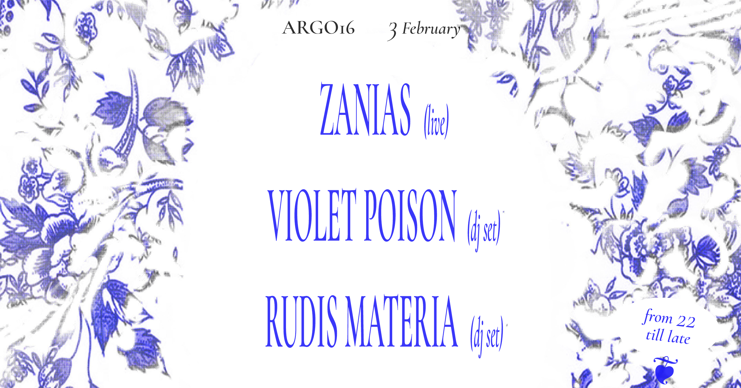 Zanias, Violet Poison, Rudis Materia - Página frontal