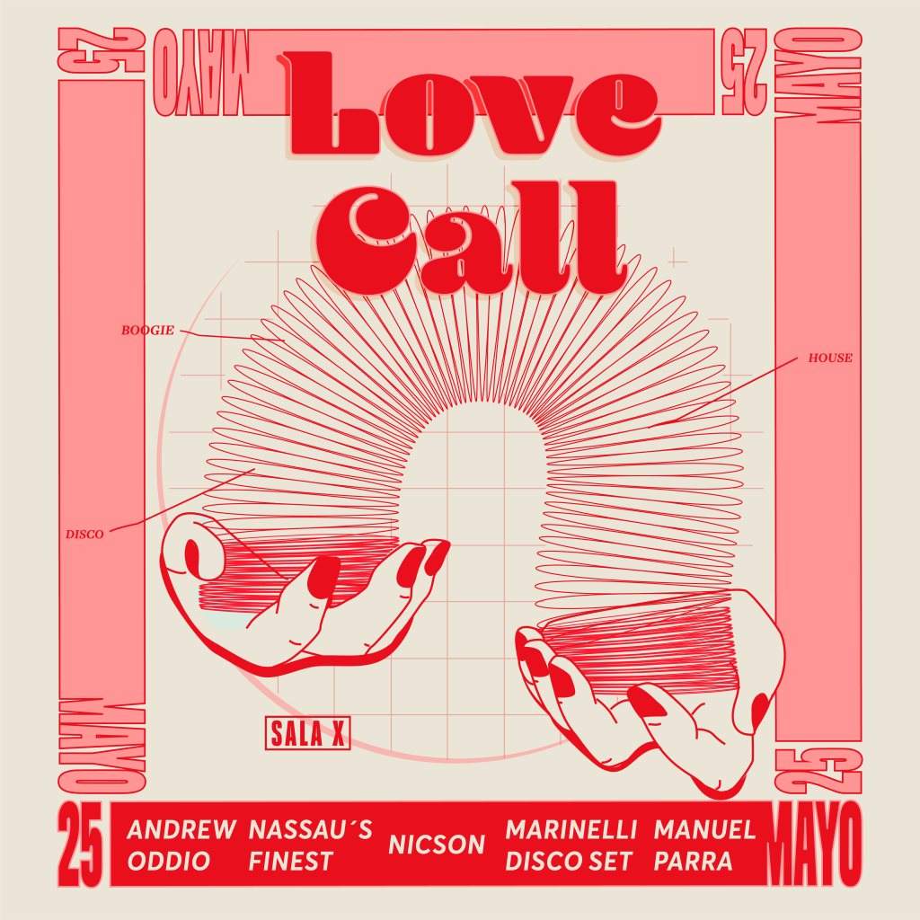 Love Call - Sevilla All-Stars - フライヤー表